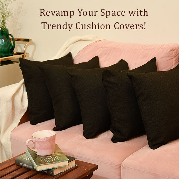 Transform Your Living Room with Trendy Cushion Covers 