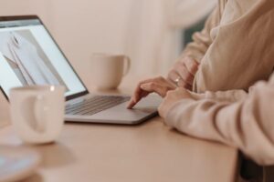 Foldable table for work from home