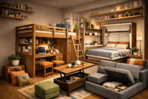 Maximising Small Spaces Furniture Hacks for Compact Indian Homes