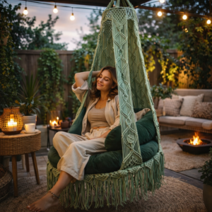 lifestyle image with model